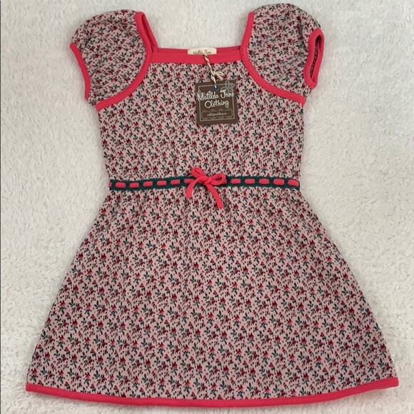 Matilda Jane Noelle Knit Short Sleeve Dress NWT - Picture 1 of 8